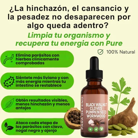 Pure anti-desparasitante