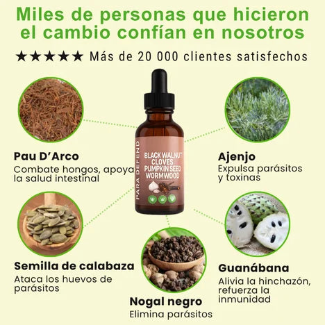 Pure anti-desparasitante