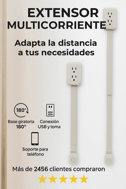 Extensor toma corriente