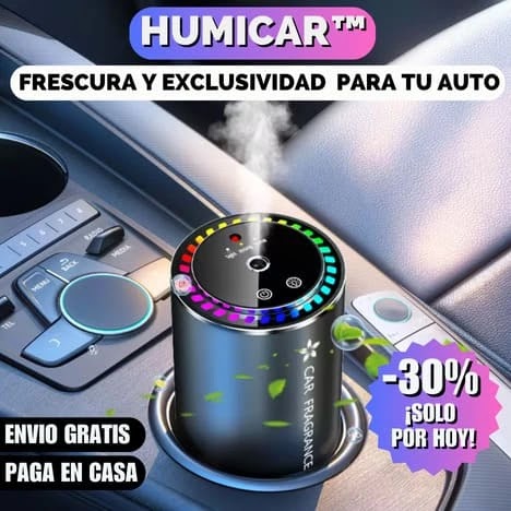 HUMICAR™ frescura y exclusividad  para tu AUTO